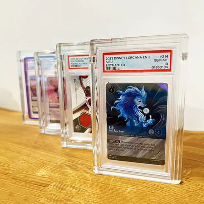 Acrylic Premium Case for PSA Slabs - UV protection - 5mm Thick