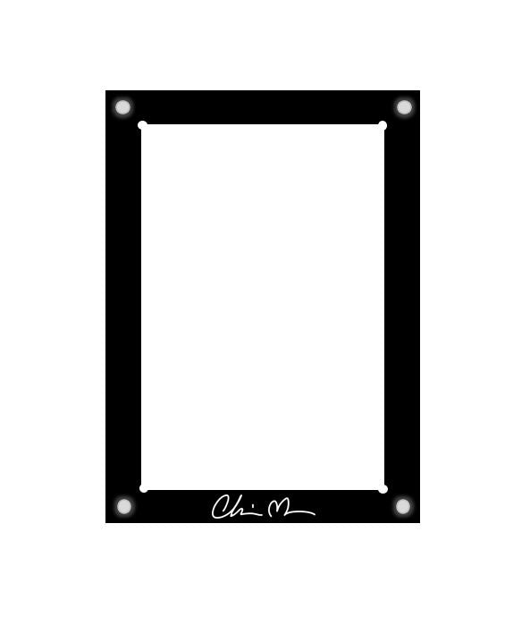 Chris Meeks - Artist Signature Serie - Single Sketch Card Holder - Acrydis