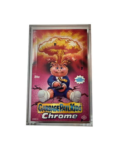 Acrylic Protective Box For Garbage Pail Kids Chrome Hobby Boxes 24ct