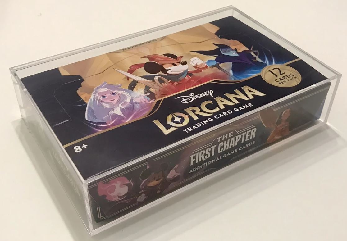 Acrylic Protective Box For Disney Lorcana Displays Boxes 36ct - Acrydis