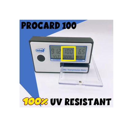 ProCard 100  - The 100% UV RESISTANT One Touch (35pt) - Acrydis